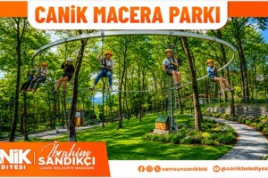 Karadeniz'in En Büyük Macera Parkı Canik’te Açılıyor